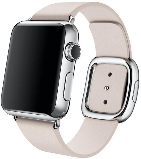 apple watch leather modern buckle.